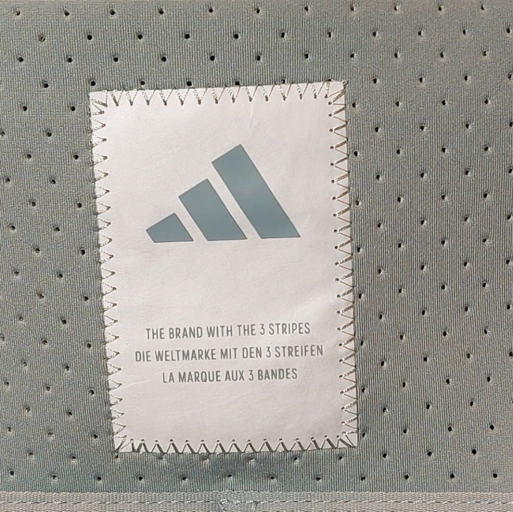 adidas Light Gray Mesh Tote Bag - Picture 2 of 13